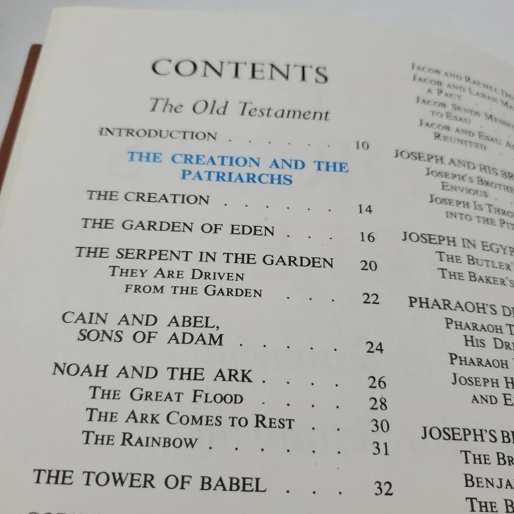 The Children's Bible Soft Hardcover Book‎ Golden Press Illustrated Vintage 1965